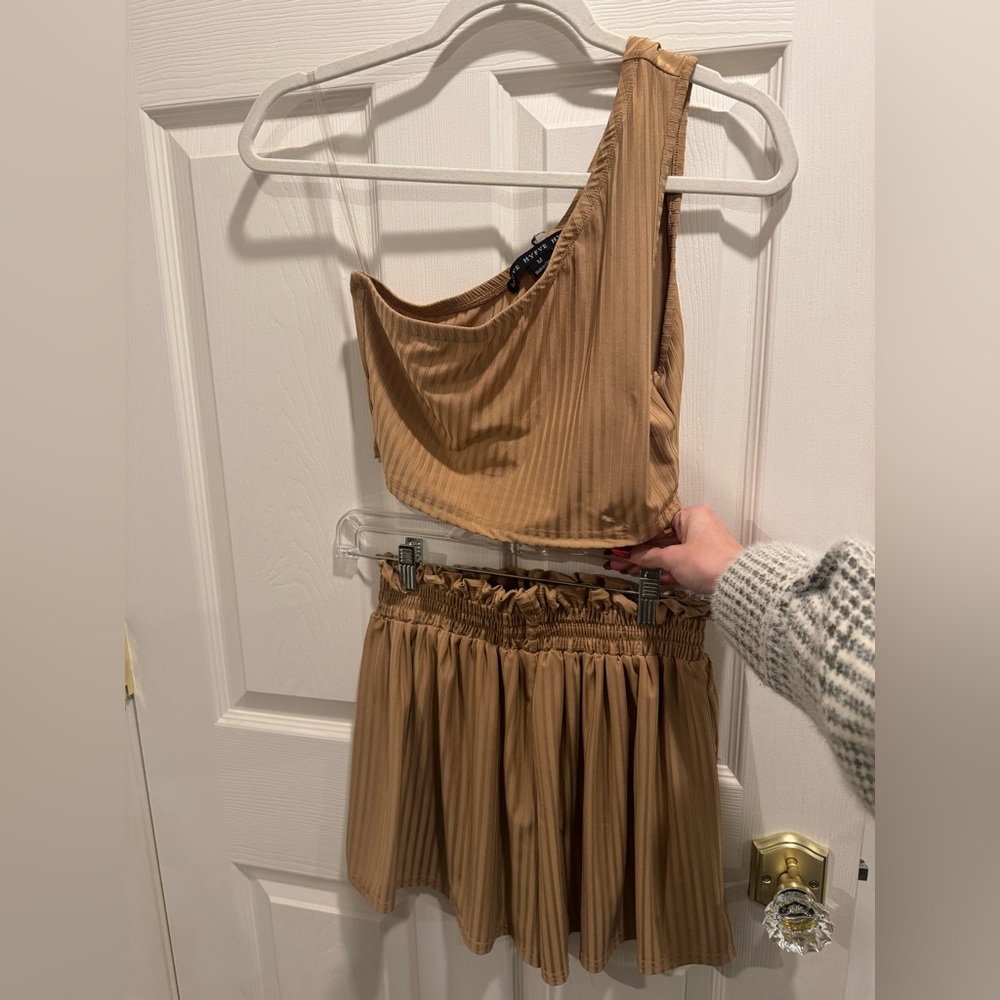 Boutique One Shoulder Two-Piece Set